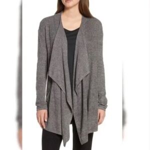 Barefoot Dreams Cozychic Lite Drape Front Calypso Wrap‎ Cardigan Size S/M